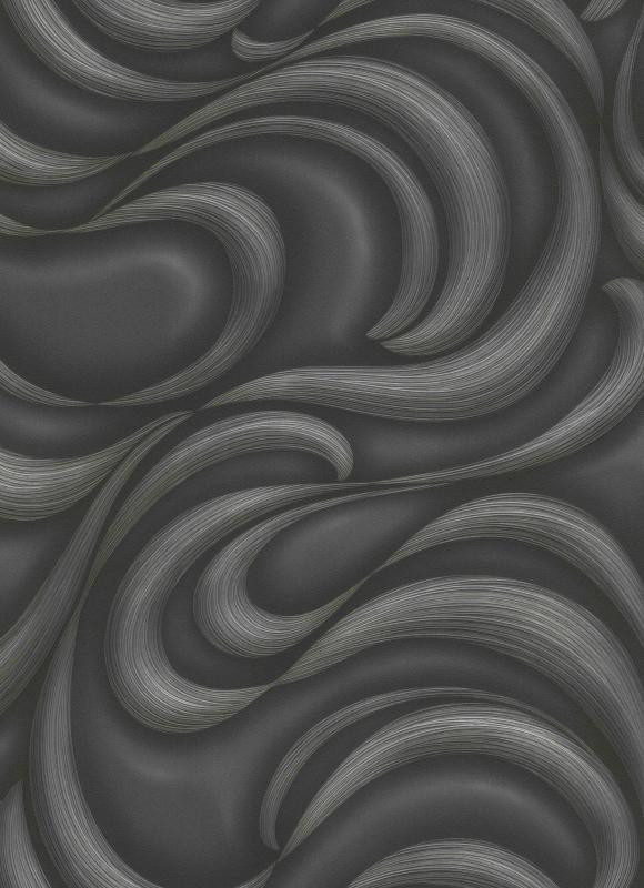 Виниловые обои на флизелиновой основе Erismann Fashion for Walls 3 12100-15 Черный
