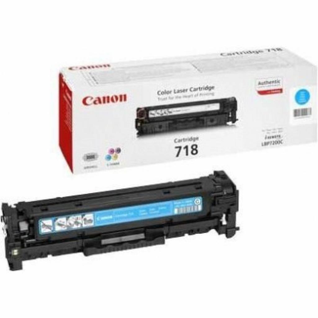 Картридж Canon 718 LBP-7200/MF-8330/8350 cyan (2661B002)