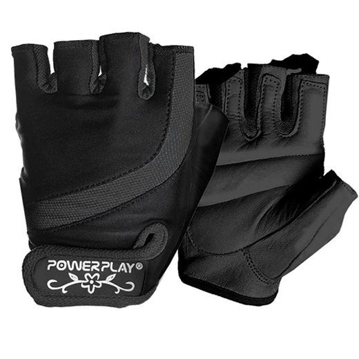 Перчатки для фитнеса женские 2311 Power Play  XS Черный (07228033)