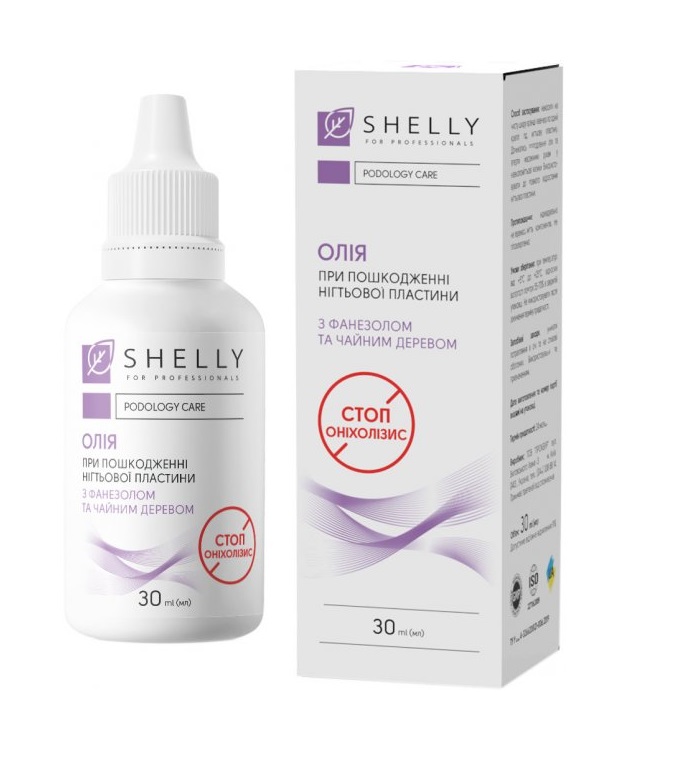 Масло при повреждении ногтевой пластины Стоп Онихолизис Shelly 30 мл