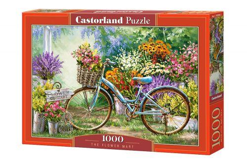 Пазлы Castorland Цветочный рынок 1000 элементов