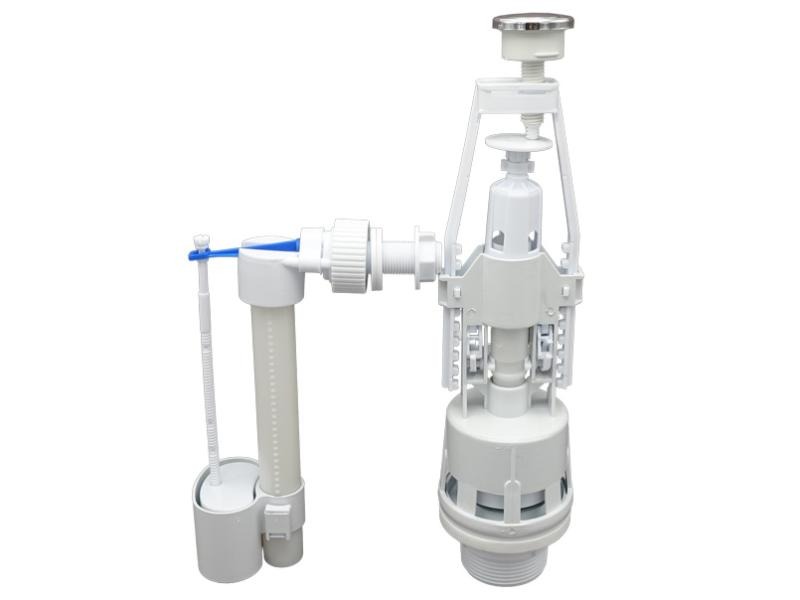 Комплект арматур Zerix АК-01-B с боковым подводом (ZX5163)