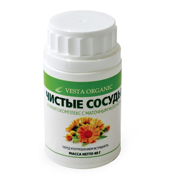 Чисті судини Vesta Organic 40 Г
