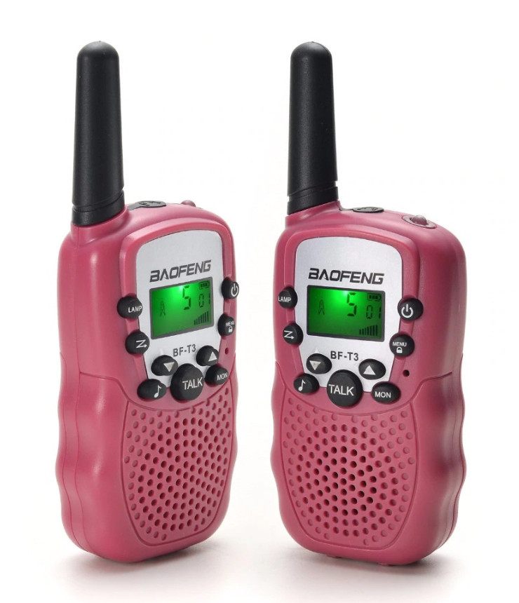 Рація Baofeng MiNi BF-T2 PMR446 2 шт Pink (hub_np2_1496_2)