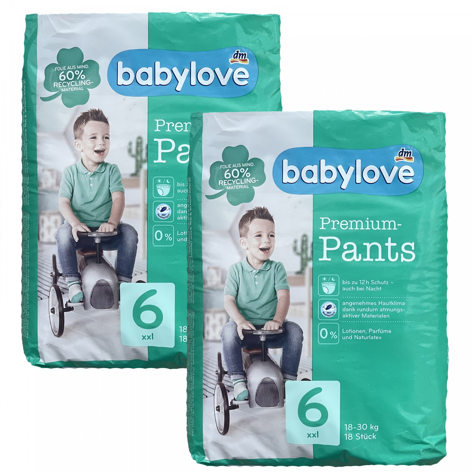 Подгузники-трусики Babylove Premium 6 xxl 18-30 кг 36 шт