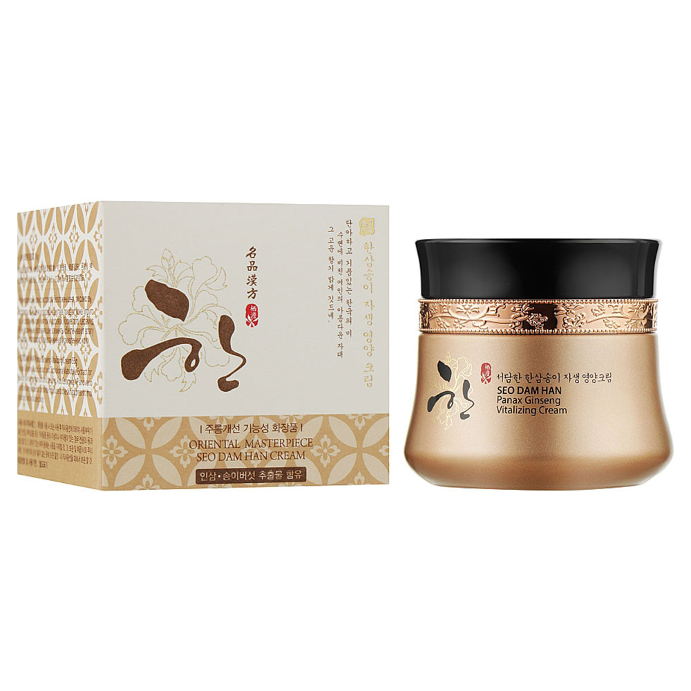 Антивіковий крем для обличчя 3W Clinic Seo Dam Han Panax Ginseng Vitalizing Cream 55 г (8809563064038)