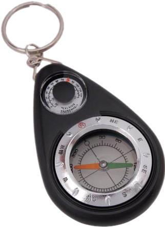 Брелок Munkees Compass with Thermometer (1012-3154-BK)