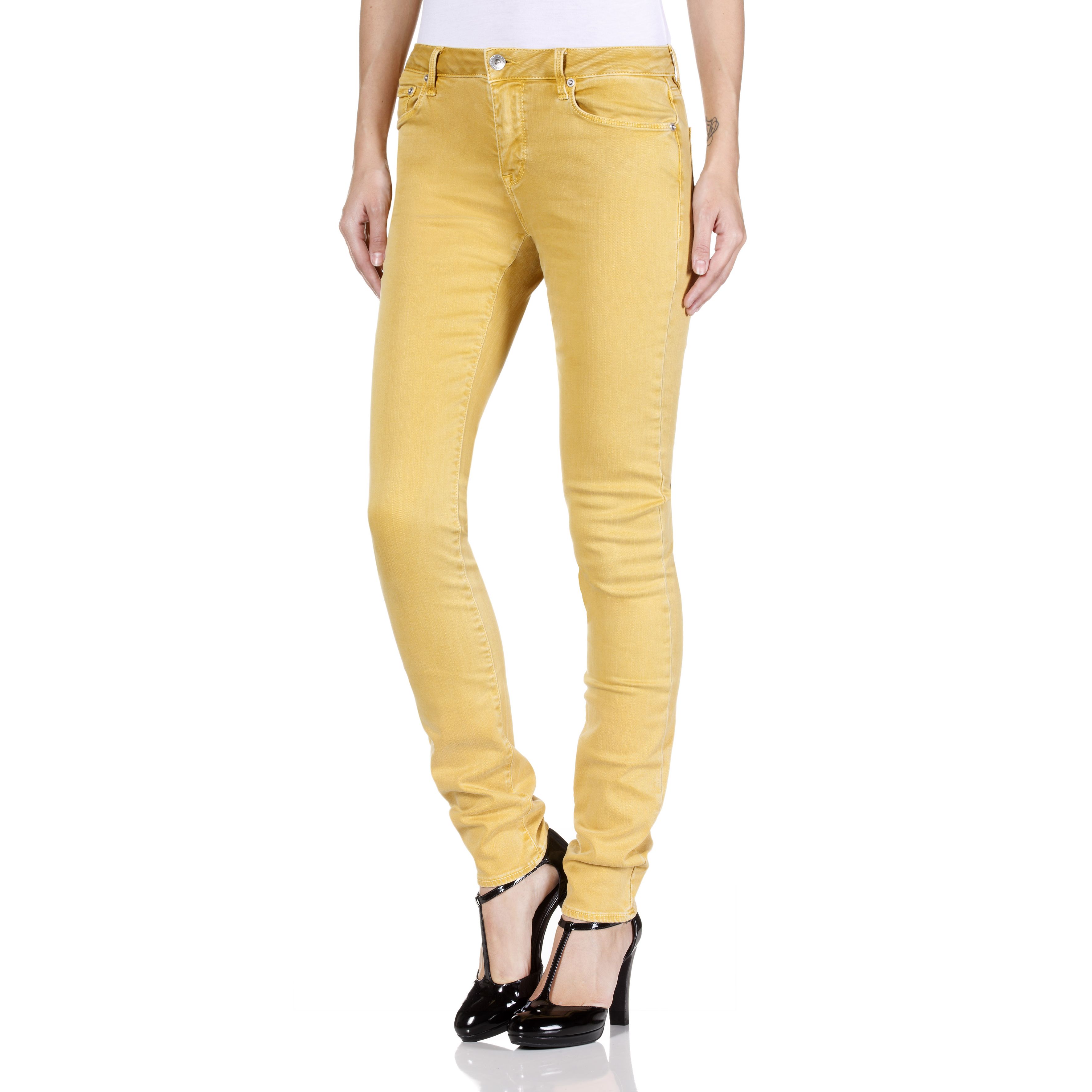 Джинси жіночі Geox W3432G OCHRE 30 Коричневий W3432GOC-30)