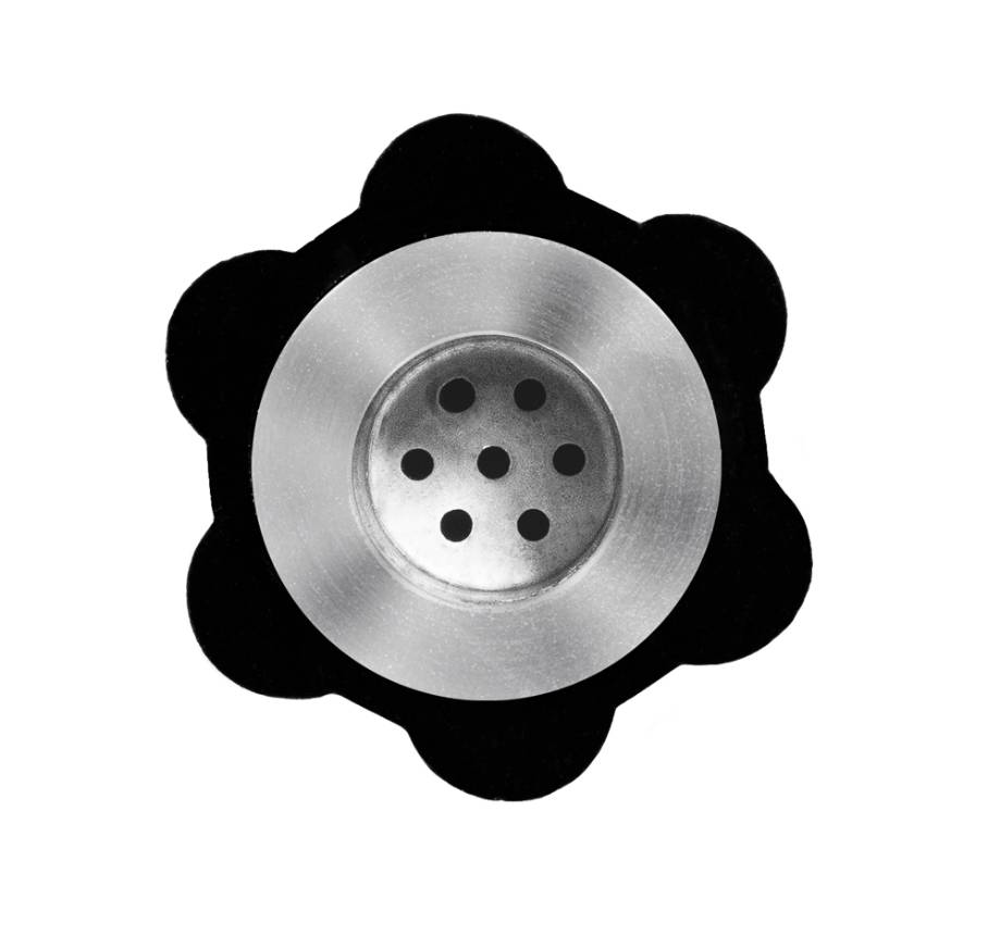 Колпак для курения шестерёнка из композита Changfeng 1,5 см №5 Black (15684-hbr)