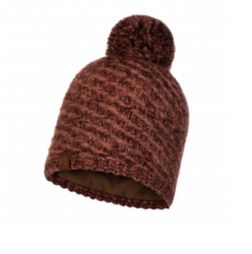 Шапка Buff Knitted & Polar Hat Agna One Size Коричневый