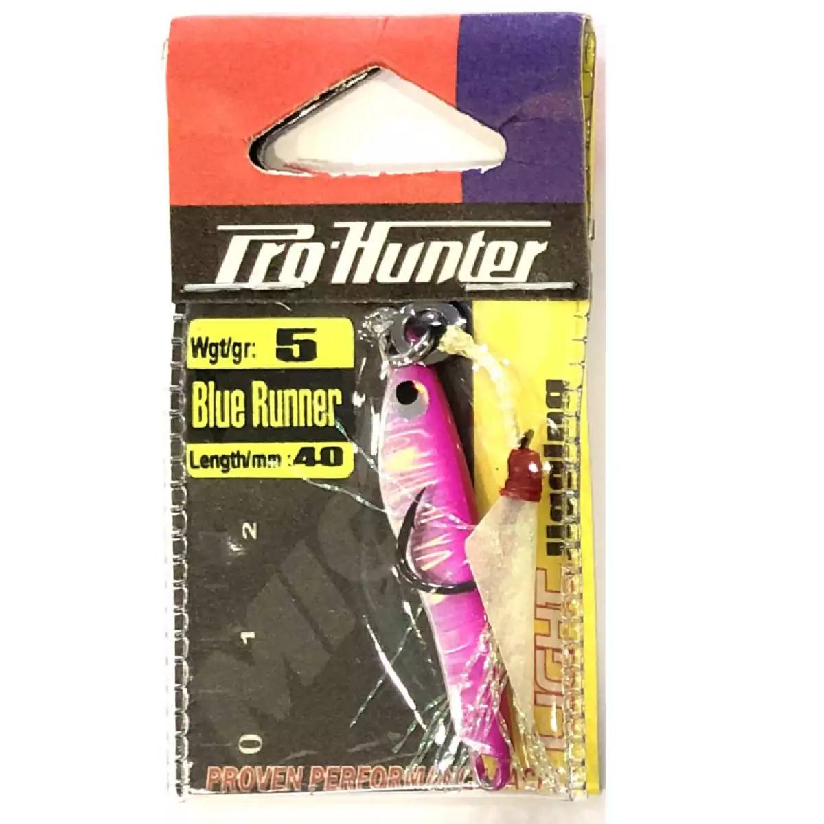 Пилькер Prohunter Blue Runer II with single assist hook 5g Розовый (1013-9637.00.65)