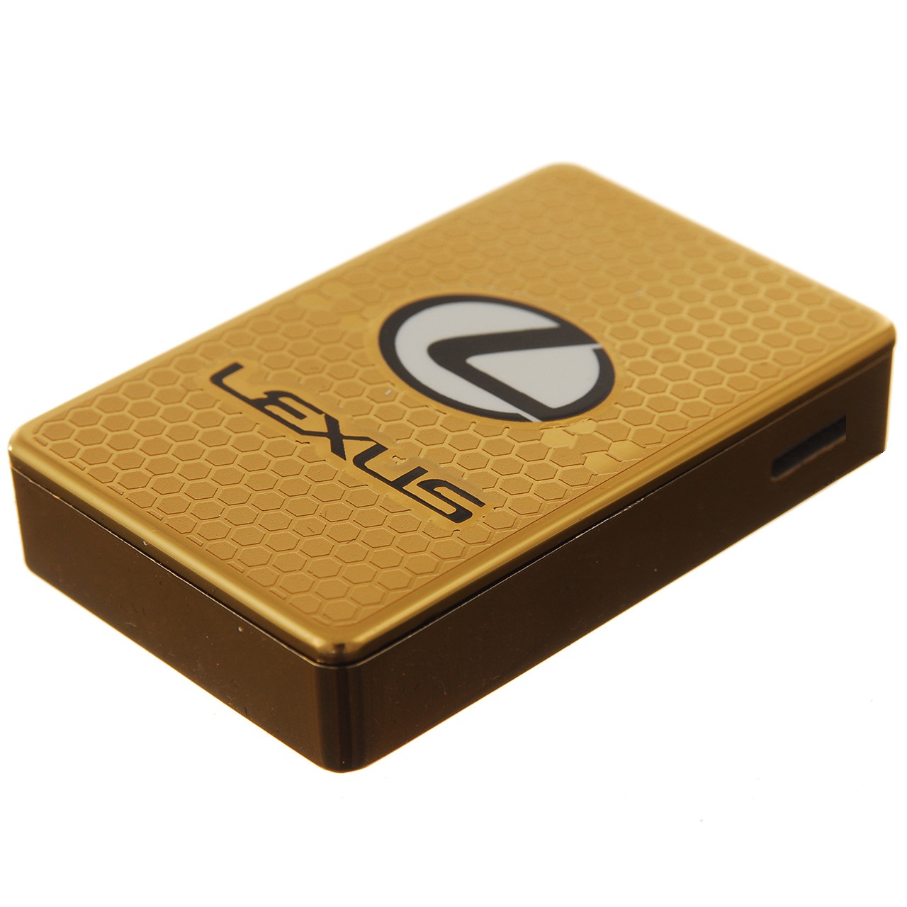 Электроимпульсная USB зажигалка LEX1 Золотистая (6842955512)