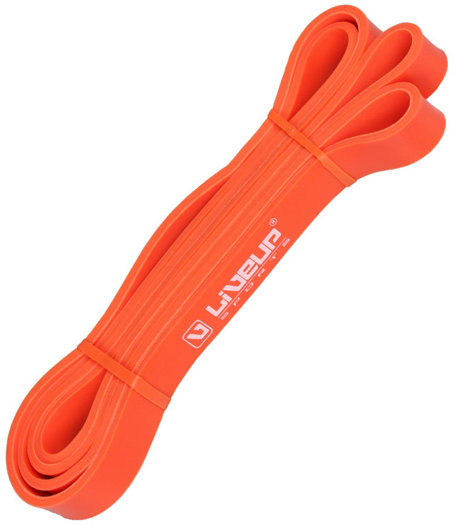 Эспандер-петля LiveUp Latex Loop 208х4.5х0.21 см L Orange (LS3650-2080Lo)