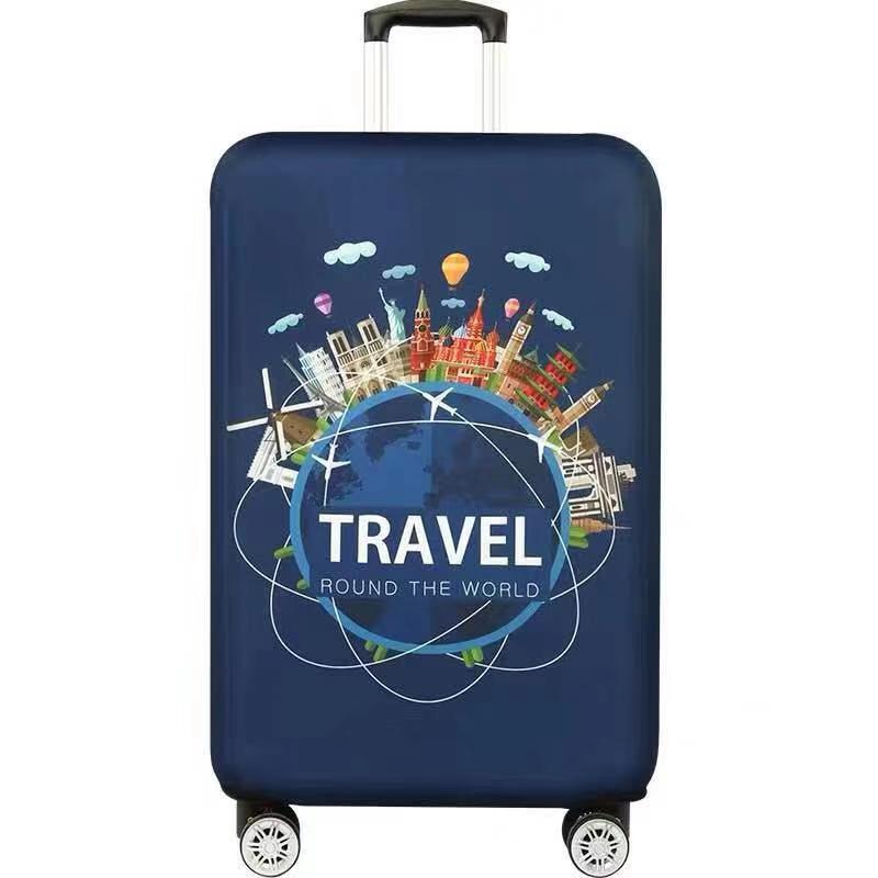 Чехол для чемодана Turister модель Barcelona L Синий (BC_034L)