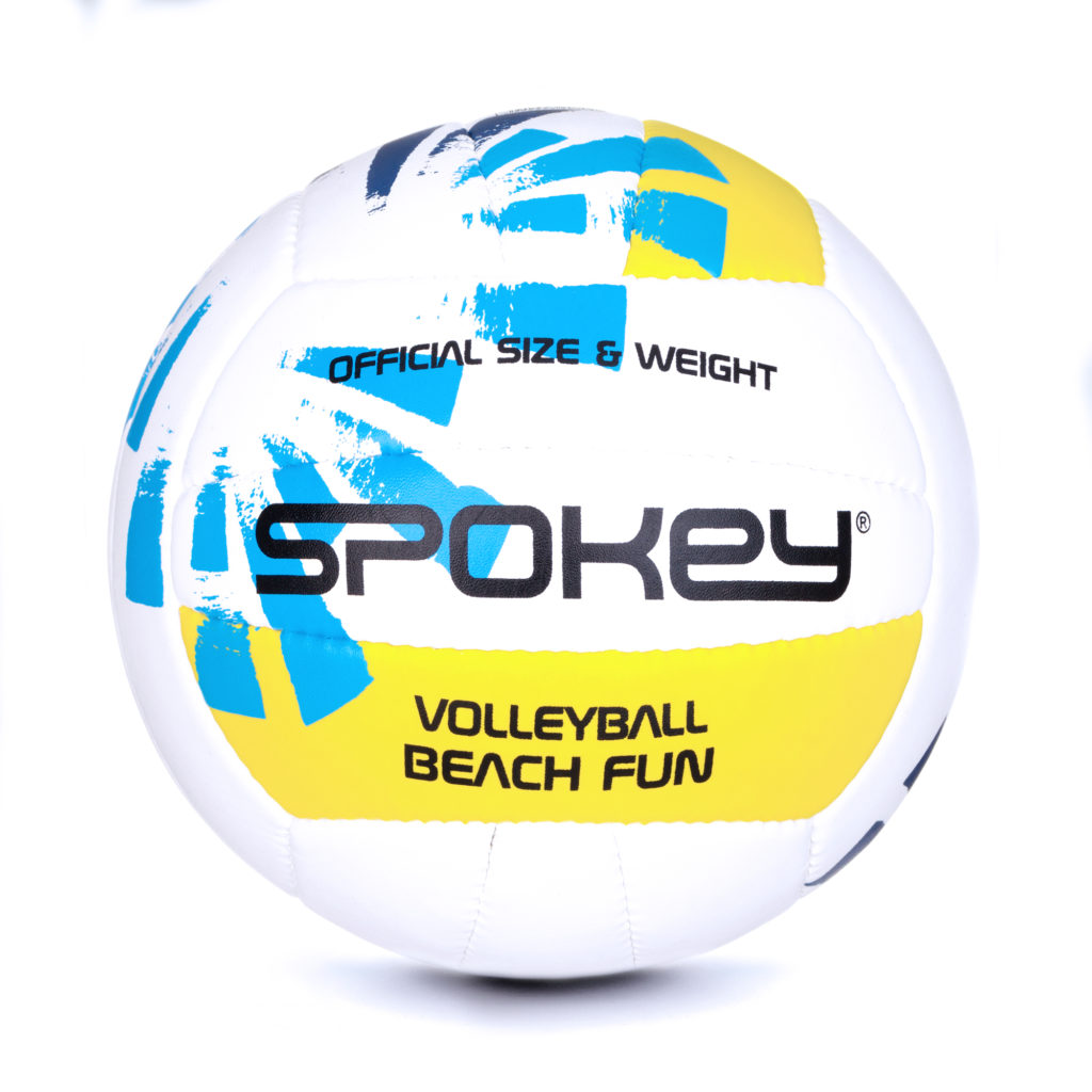 Волейбольный мяч Spokey Beach Fun размер 5 White-Blue-Yellow (s0218)