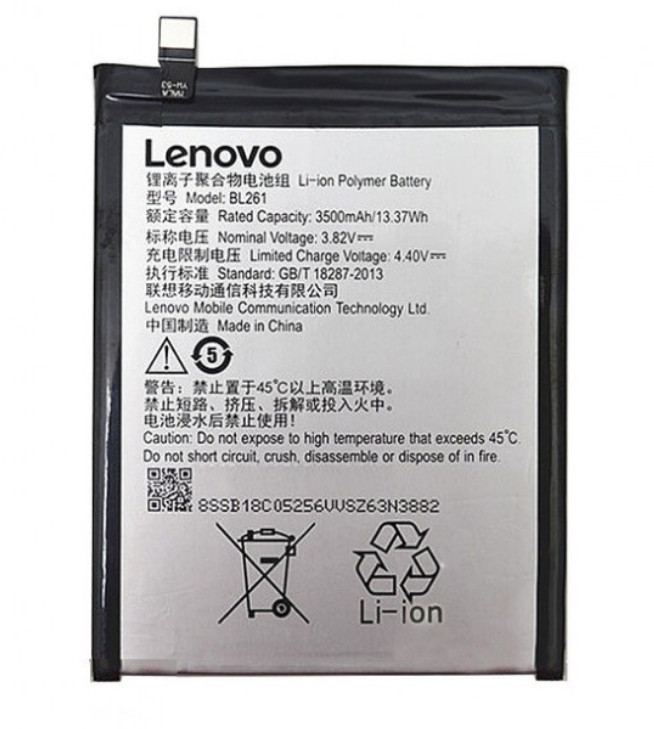 Батарея Lenovo/ZUK Lenovo BL261 K5 Note 3500 мА*год