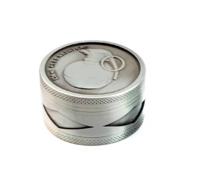 Гриндер для измельчения табака DK Гранаты DK-5081-X3 Silver 1 (15702-hbr)
