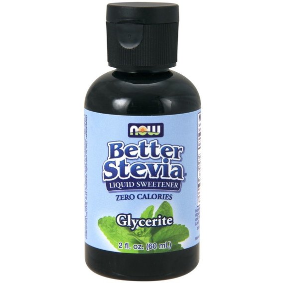 Заменитель сахара NOW Foods Better Stevia Liquid Glycerite 60 ml /375 servings/