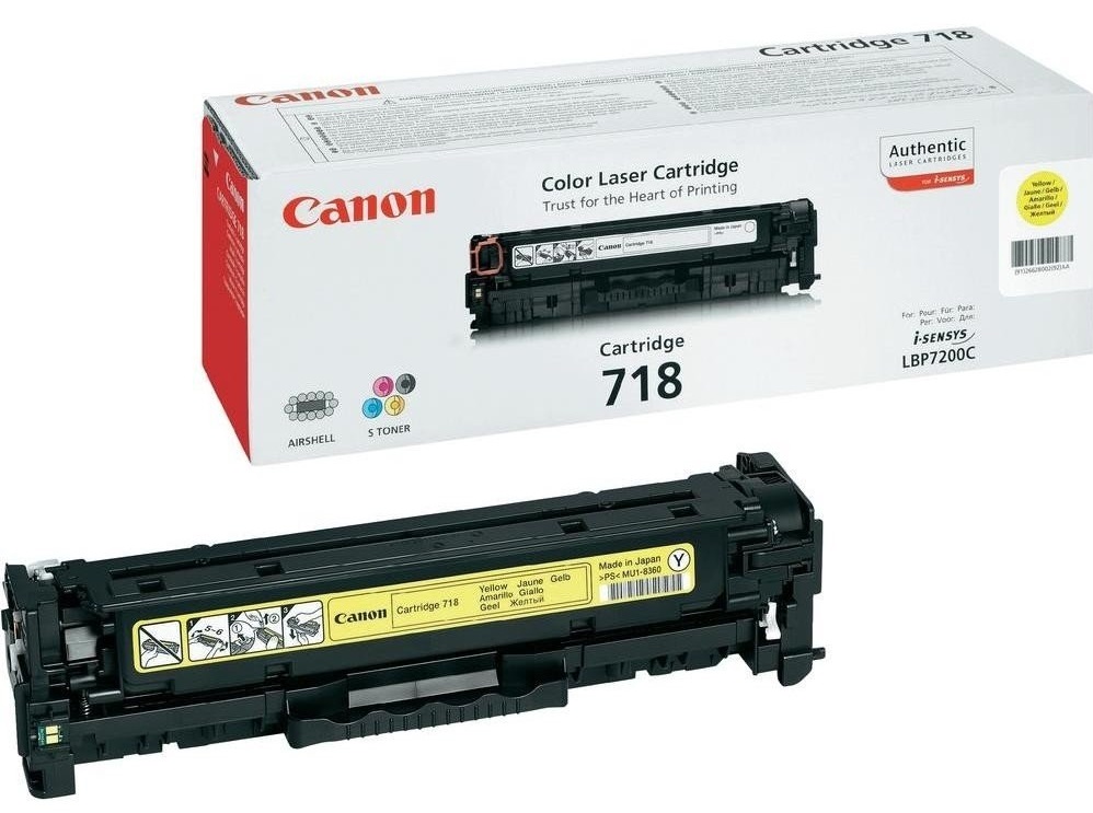 Картридж Canon 718 Black (5927703)