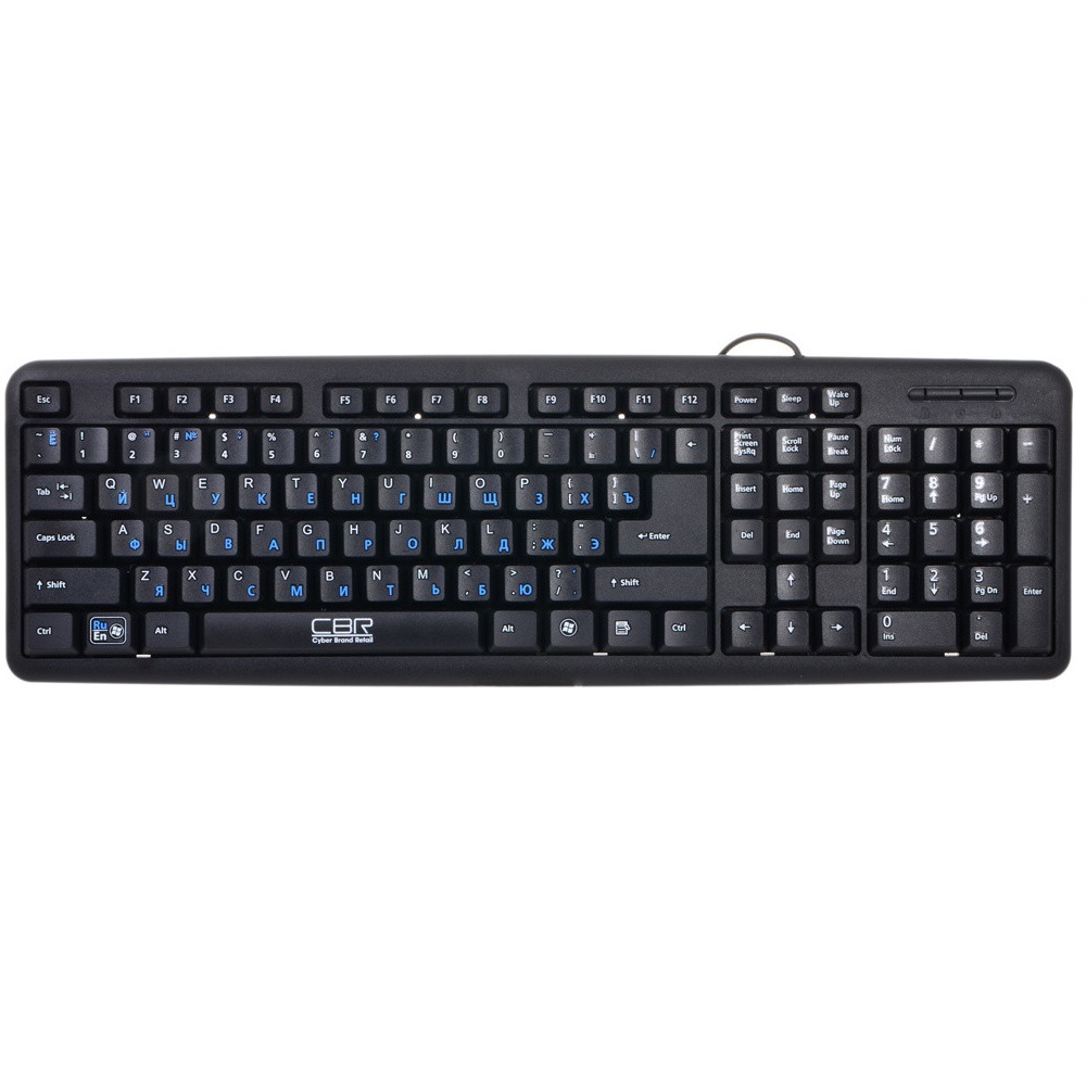 Проводная USB клавиатура CBR KB-107 Black (np2_0143)
