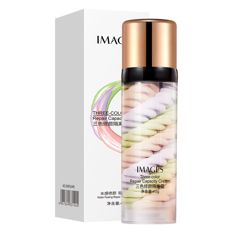 База под макияж IMAGES Three-color Repair Capacity Cream 40 г для лица трехцветная (11280-63545)