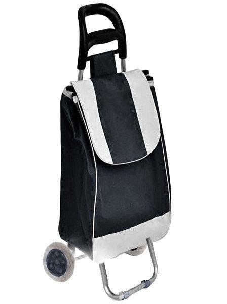 Тачка сумка на колесах кравчучка 95см Stenson E00317 Black