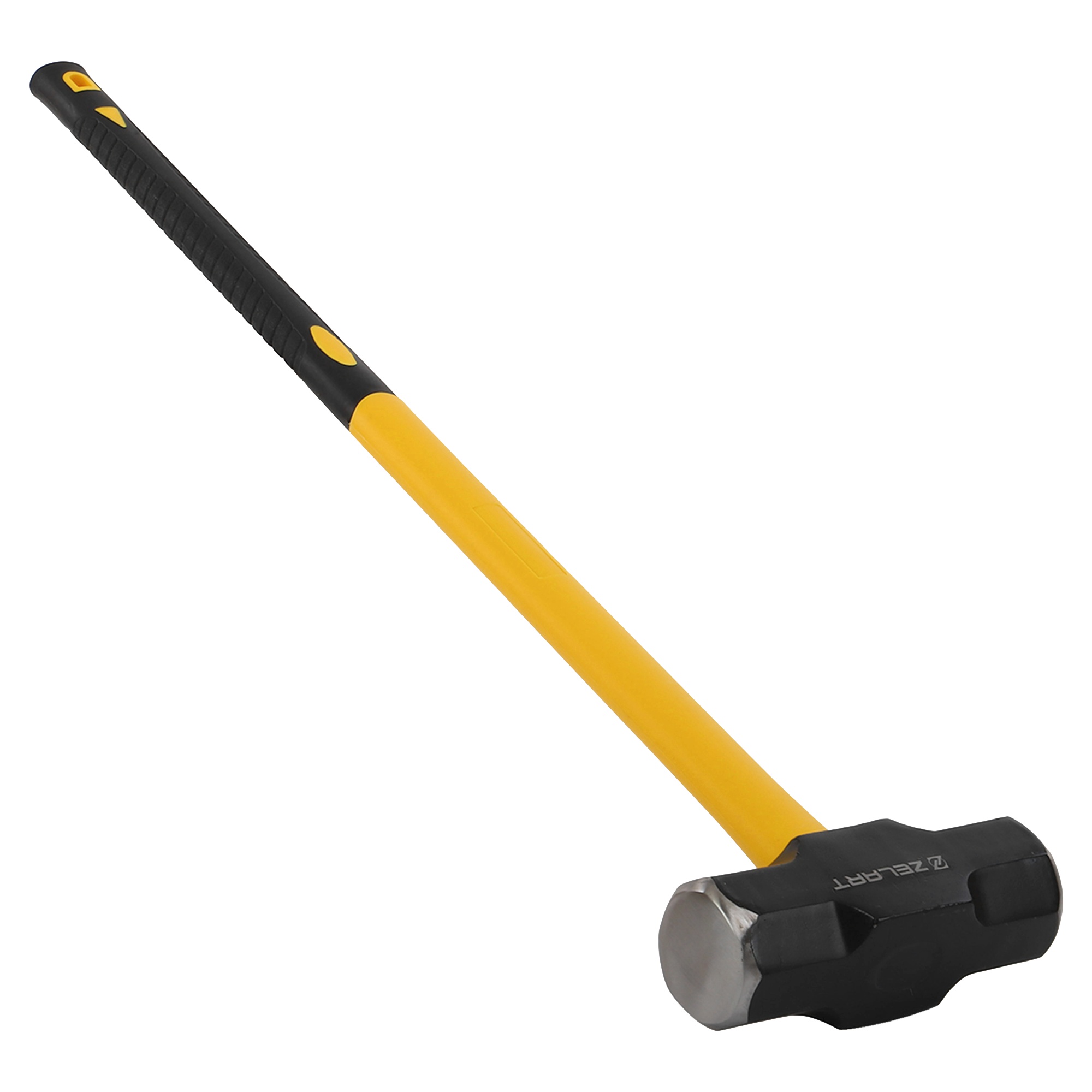 Кувалда стальная для кроссфита и функциональных тренировок Zelart HAMMER TA-9635-14LB 14LB 6,4кг черный-желтый