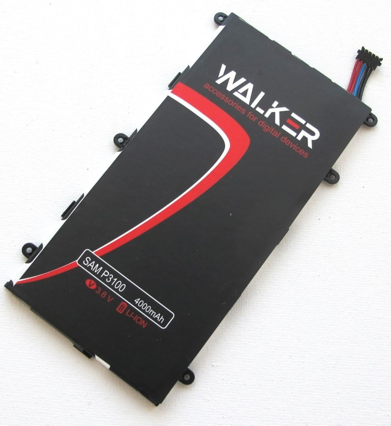 Акумуляторна батарея Walker Samsung P3100 Galaxy Tab 2 4000 mAh (hub_KHdO67441)