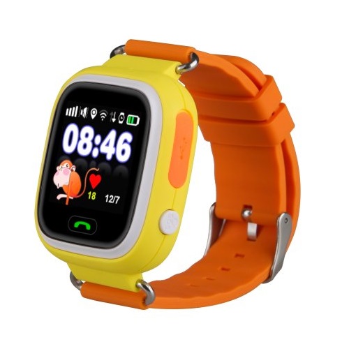Детские смарт-часы Smart Watch Q90 Оранжевые (14-SBW-Q90-04)
