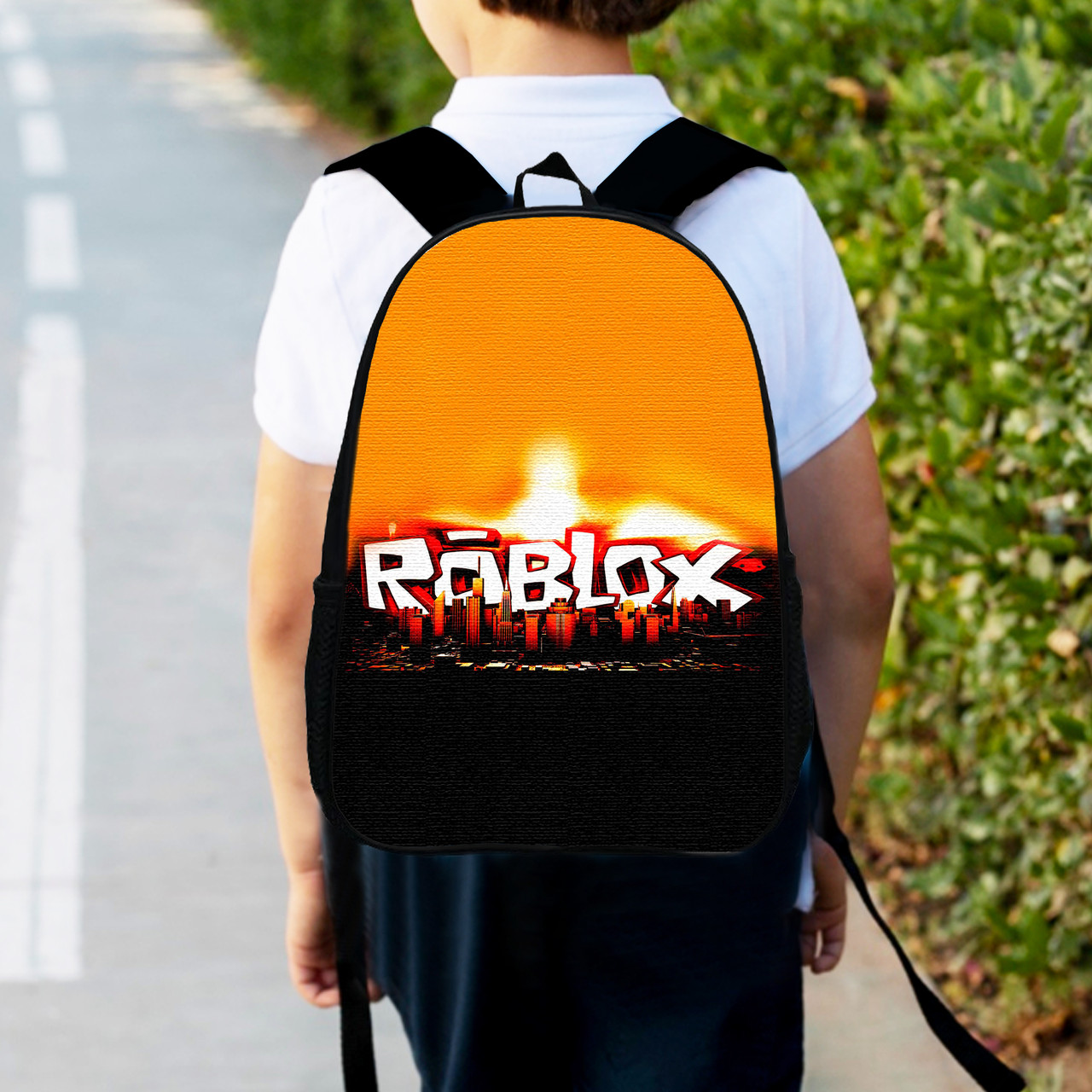 Дитячий рюкзак Roblox 34×27×13 см, водостійкий, багатоколірний