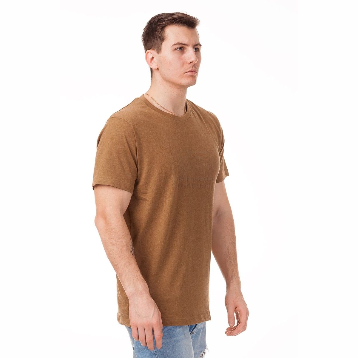 Футболка Magnum Essential T-Shirt COYOTE MELANGE M Коричневий (MGETСM-M)