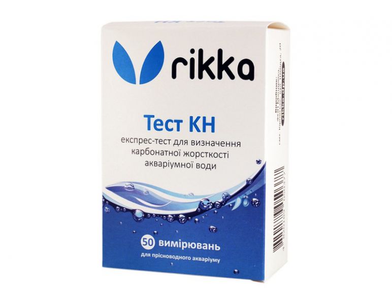 Тест для измерения карбонатной жесткости Rikka КН 50 измерений  (T-110)