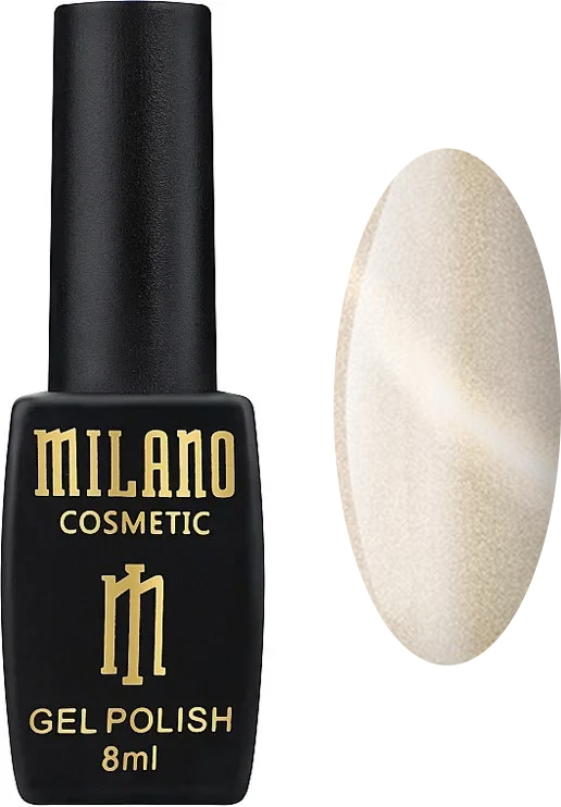 Гель-лак Milano №02 Cat Eyes Deluxe Бежевый 8 мл (61053)