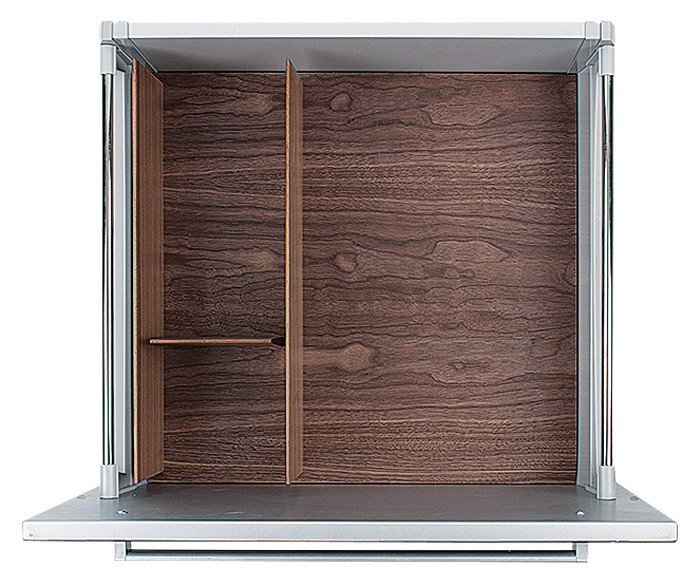 Вставка-лоток для посуды Tecnoinox Fineline Blum 47,2х50,4х13,96 см Темный орех (FLI#PUL60B50NOFST)
