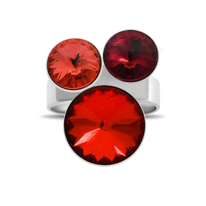 Кільце KOBI Zorina зі Swarovski Регульований/Безрозмірне (7770-0901-136)