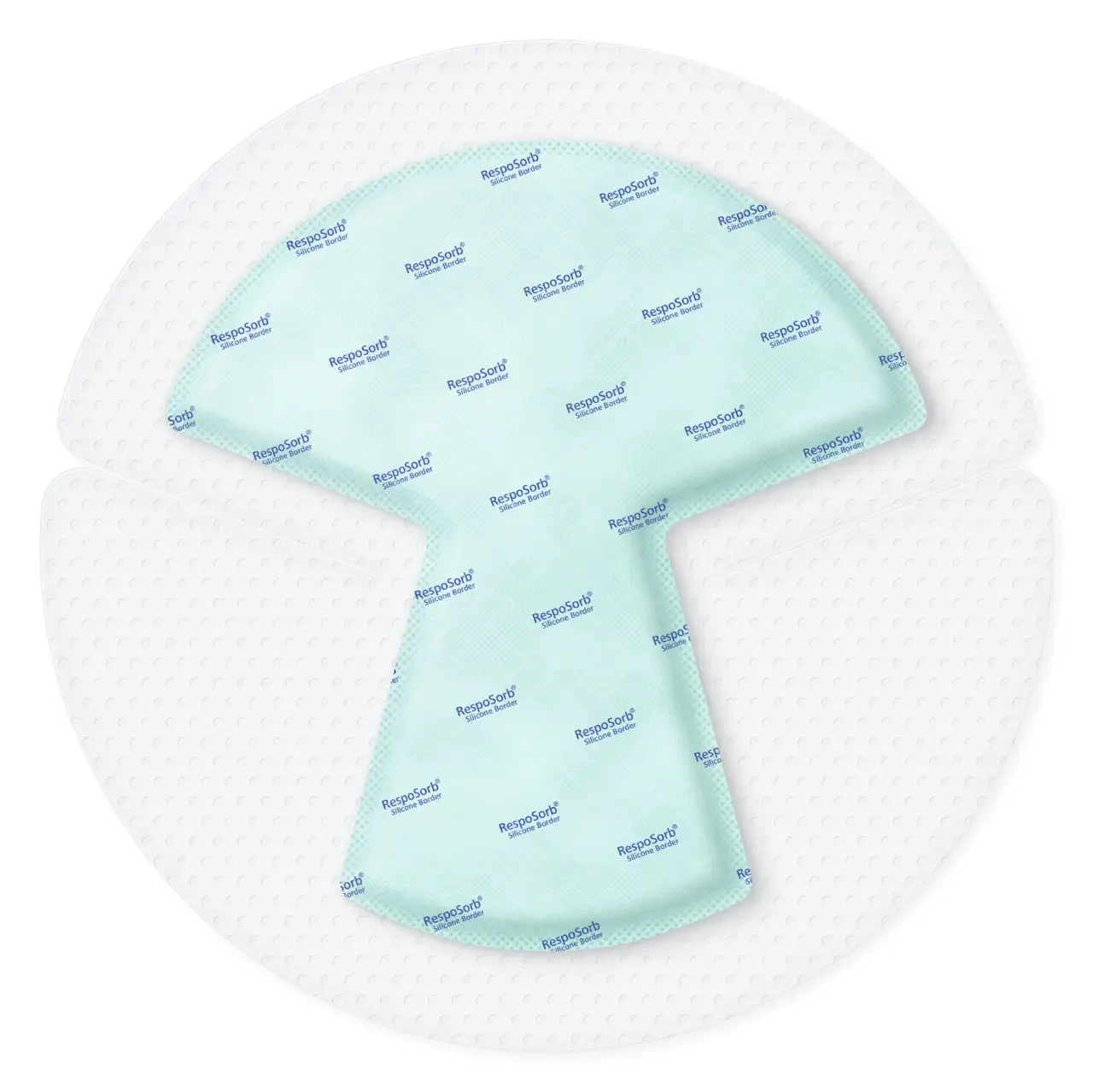 Повязка самоклеящаяся с суперабсорбирующим полимером Paul Hartmann RespoSorb Silicone Border Heel 25х25 см 1шт