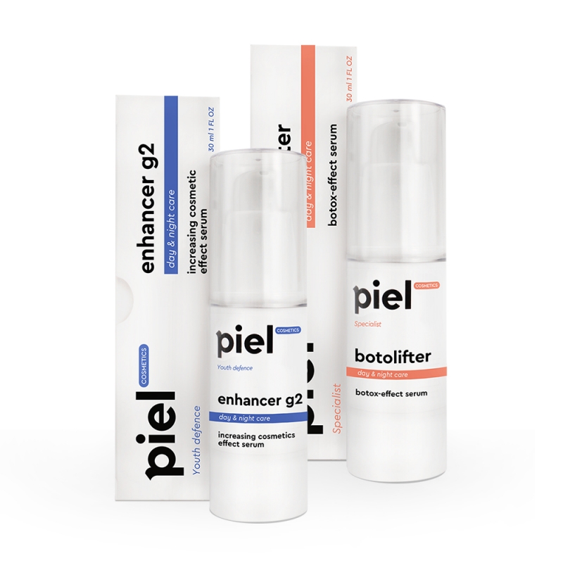 Комплекс Інтенсивна корекція мімічних зморшок Piel Cosmetics 2 шт 30 мл+30 мл