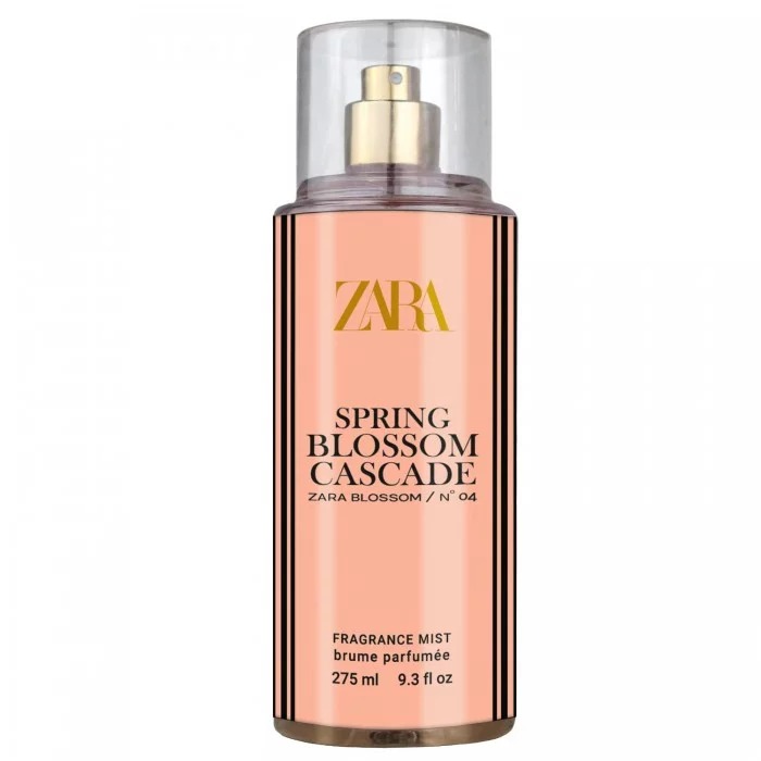 Парфюмированный спрей для тела Zara №04 Spring Blossom Cascade 275ml