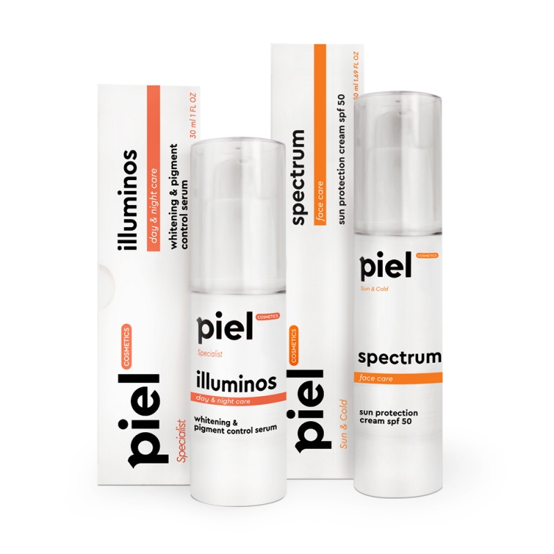 Комплекс Боротьба з пігментними плямами Piel Cosmetics 50 мл + 30 мл