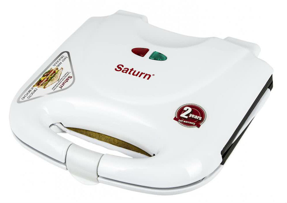 Бутербродниця Saturn ST-EC 1082 Білий (F00123082)