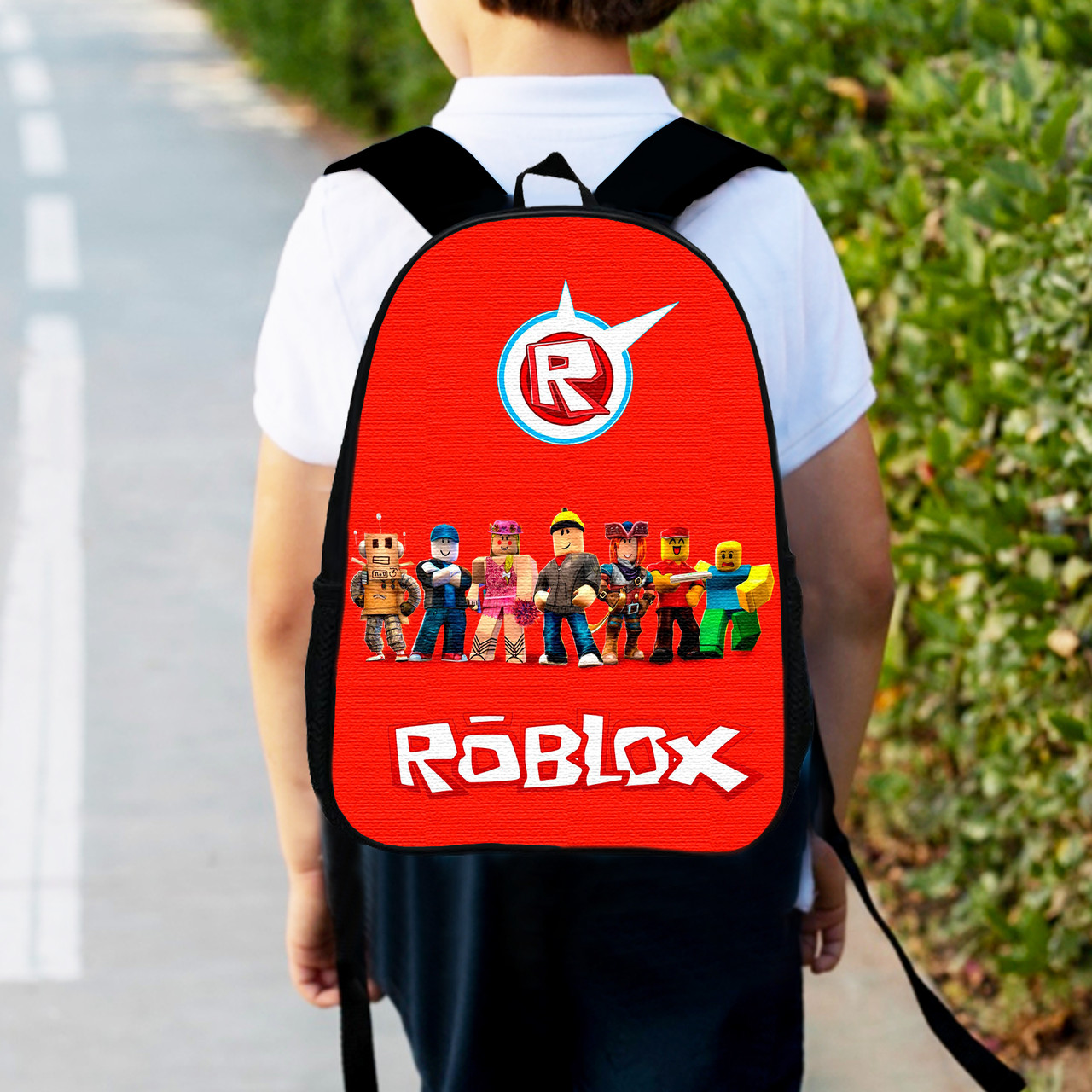 Дитячий рюкзак з принтом Roblox 34х27х13 см, поліестер, різнокольоровий