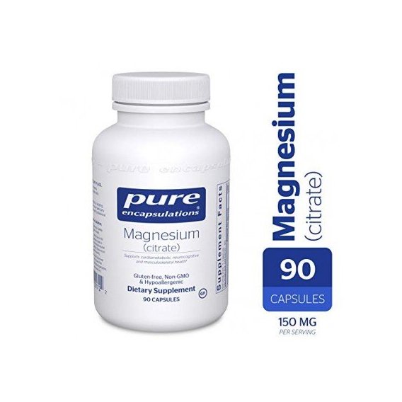 Микроэлемент Магний Pure Encapsulations Magnesium (Citrate) 150 mg 90 Caps PE-00172