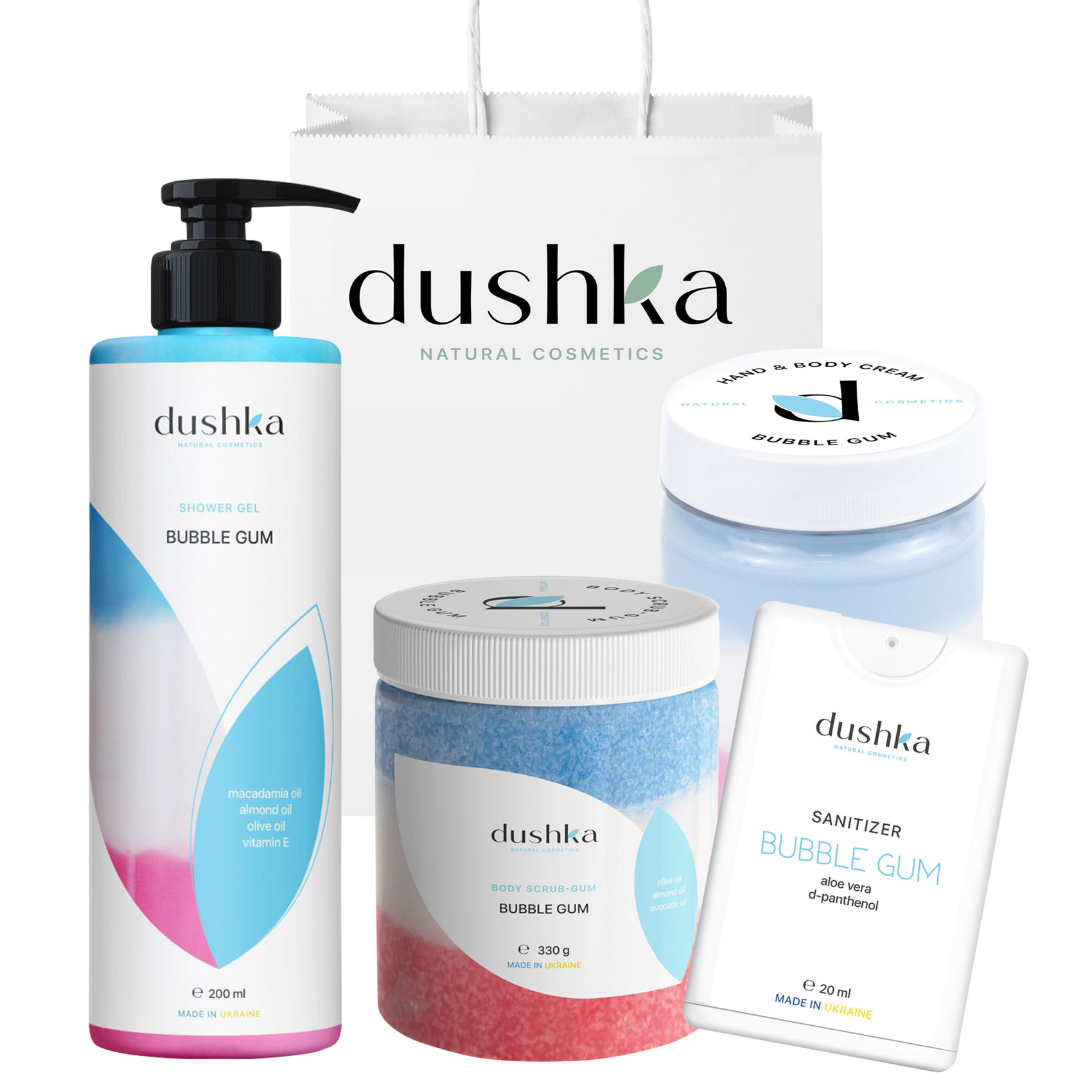 Подарунковий набір Dushka Bubble Gum Box 4 шт