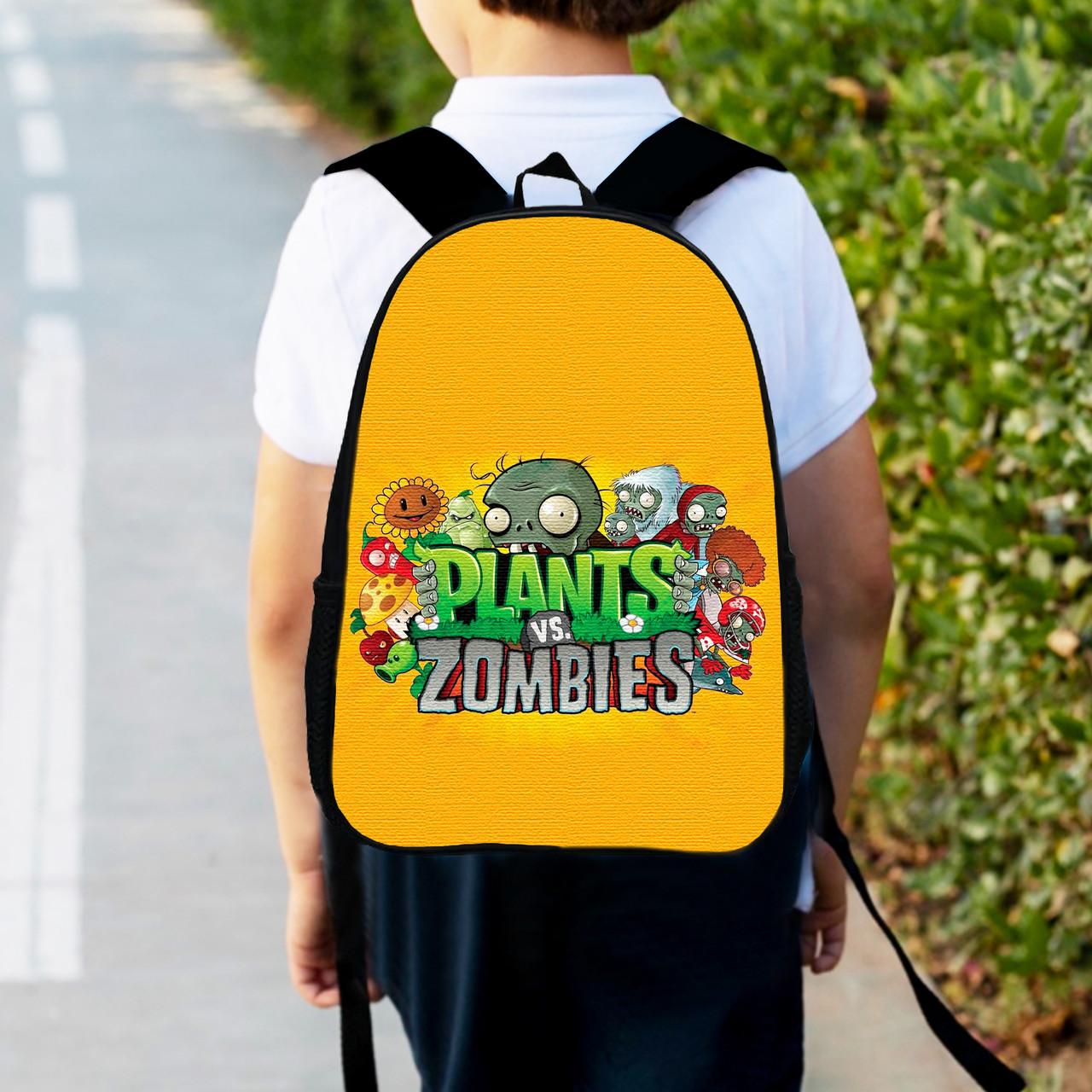 Дитячий рюкзак Plants vs. Zombies 34х27х13 см з принтом, різнобарвний
