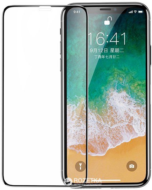 Захисне скло для iPhone X/Xs/11 Pro Baseus Soft Pet (SGAPIPHX-KA01) 3D