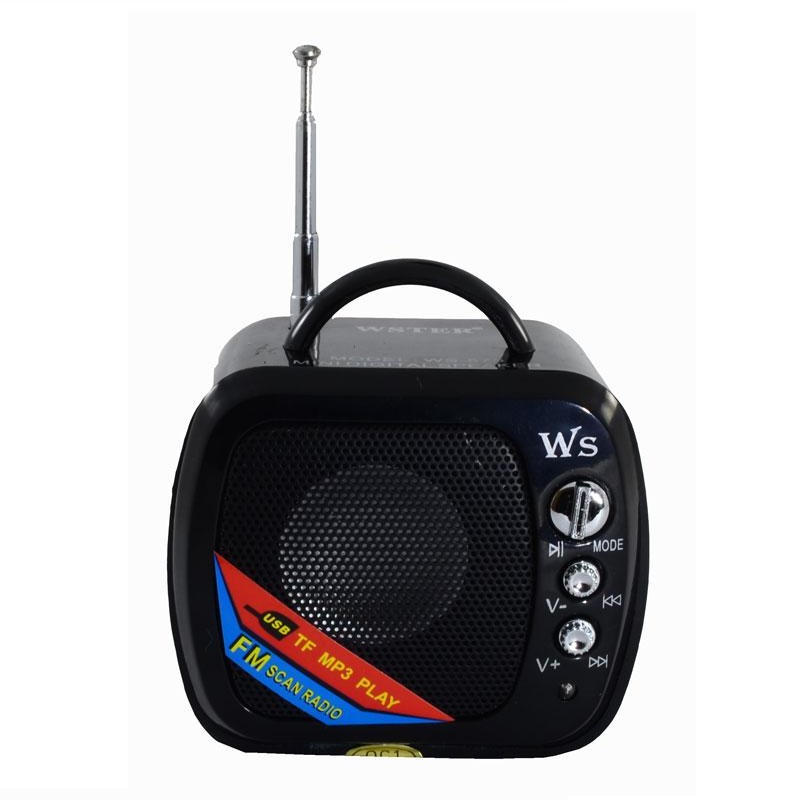 Портативная колонка с радио WSTER WS-575 (hub_np2_0043)