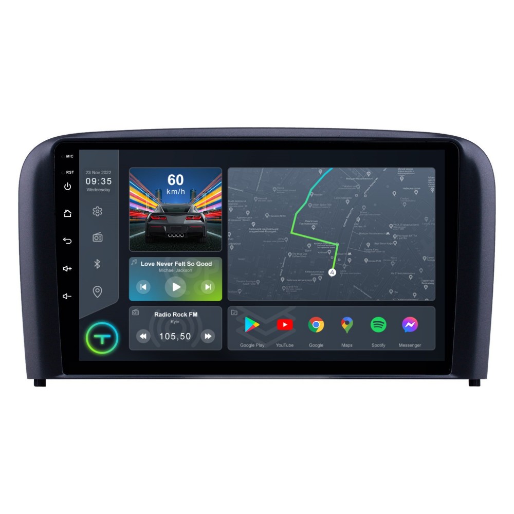 Штатна магнітола Torssen Volvo S80 99-16 F9232 4G Carplay DSP