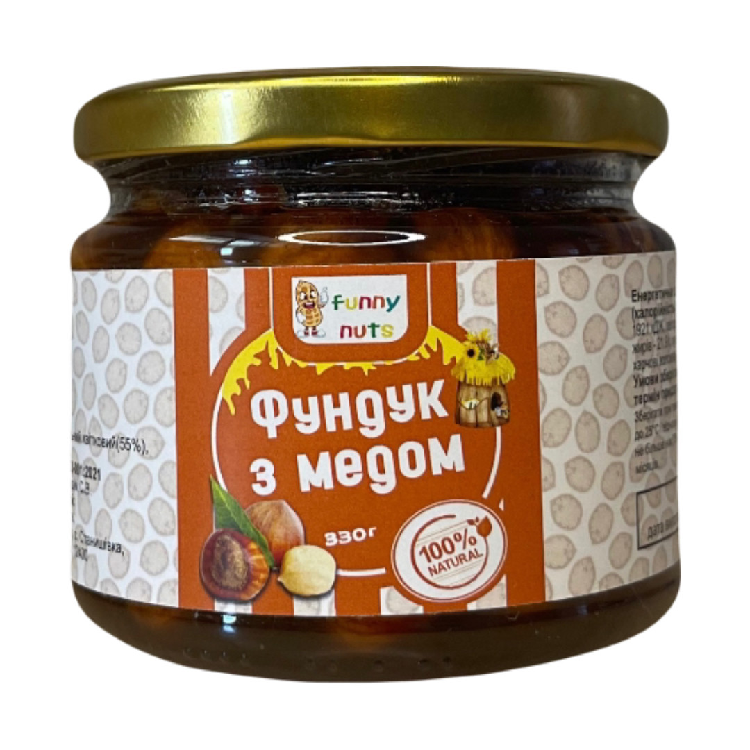 Фундук с медом Funny Nuts 330 г (1899756518)