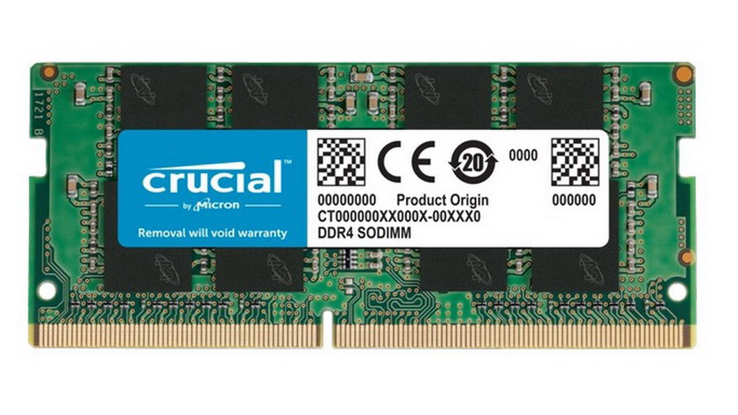 Оперативна пам'ять Crucial 16 GB SO-DIMM DDR4 2133 MHz (CT16G4SFD8213)
