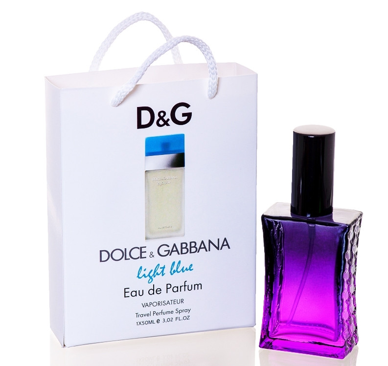 Туалетная вода Dolce Gabbana Light Blue pour femme - Travel Perfume 50ml